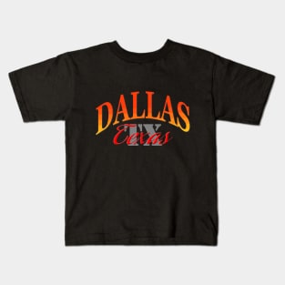 City Pride: Dallas, Texas Kids T-Shirt